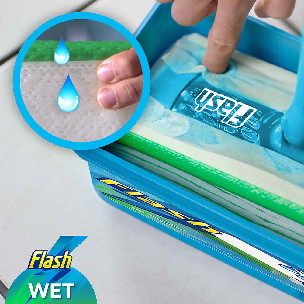 Flash Speedmop Wet Cloths Refill 12 Pack 12 Pack Image 4