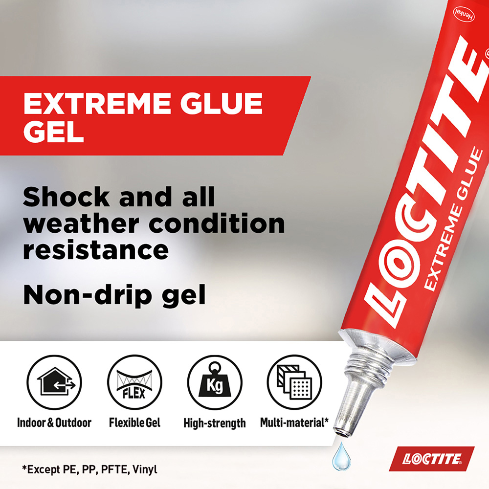 Loctite Extreme All Purpose Glue 20g Image 6