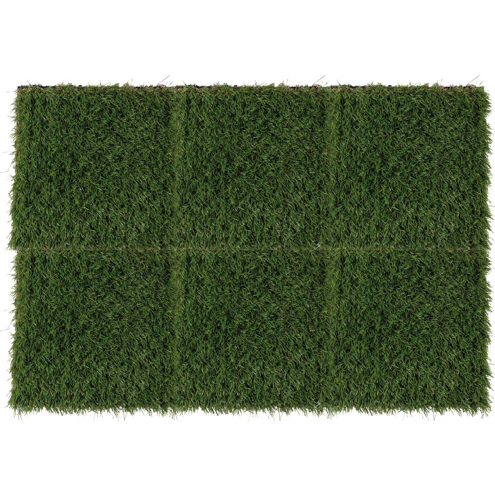 St Helens Artificial Grass Tiles 6 Pack Image 1