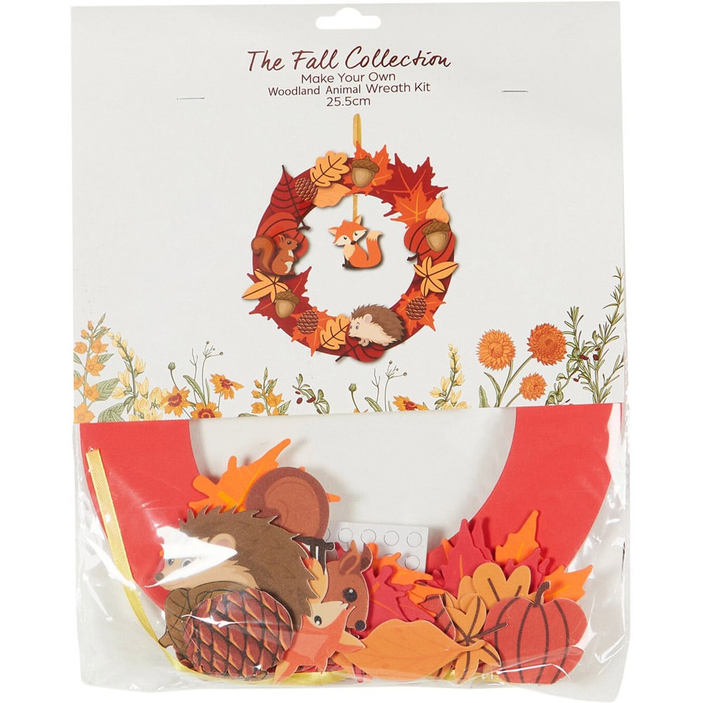 Make Your Own Woodland Animal Wreath Kit Image 2
