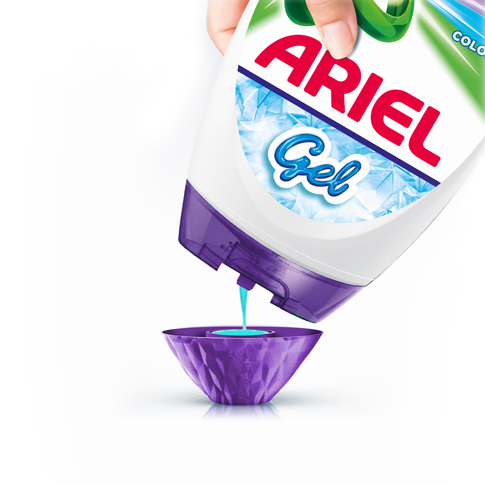 Ariel Colour Washing Liquid Laundry Detergent Gel 24 Washes 840ml Image 4
