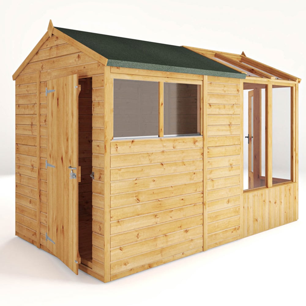 Mercia Woodsman Glass Apex 10 x 6ft Greenhouse Image 5