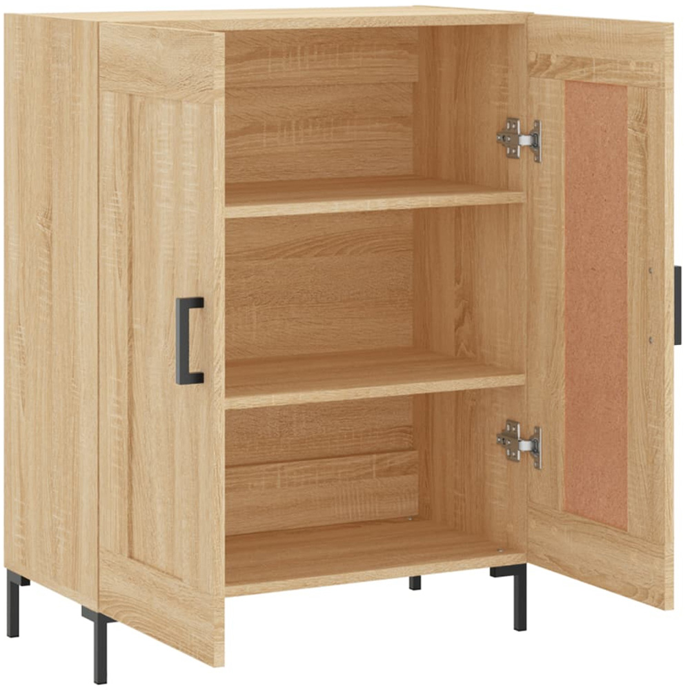 vidaXL 2 Door Sonoma Oak Sideboard Image 6