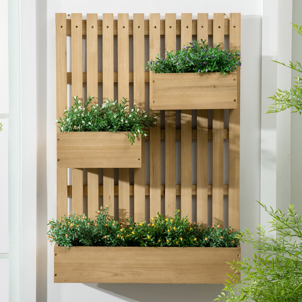 Outsunny Wall-Mounted Garden Trellis Image 4