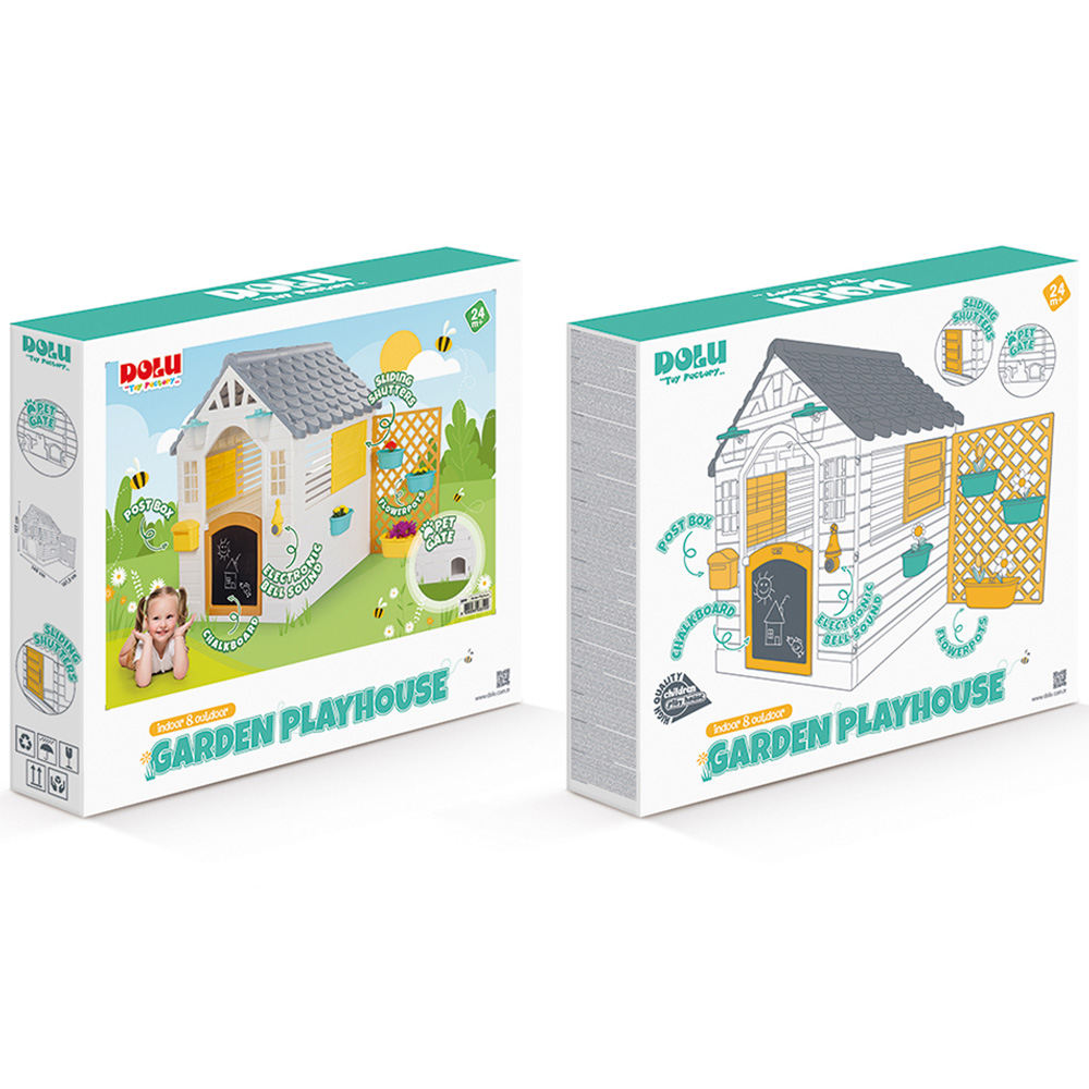 Dolu Garden Playhouse with Accessories Image 5