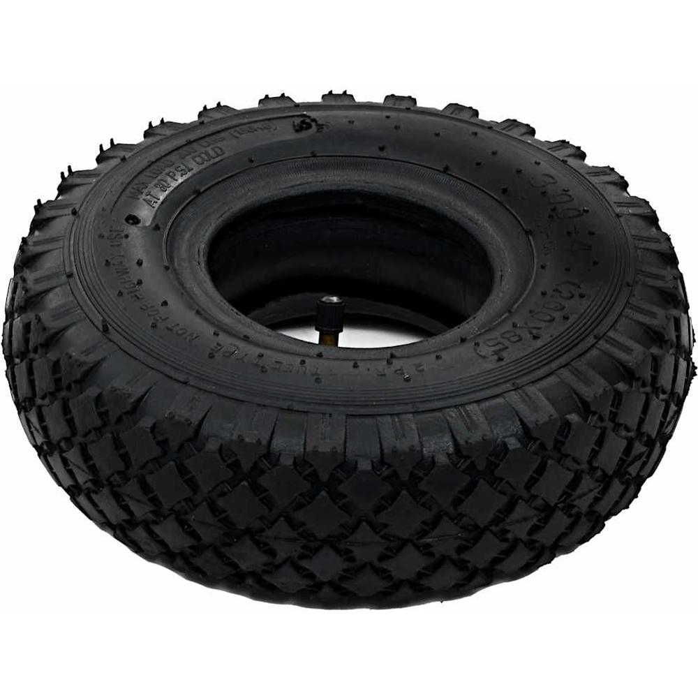 Wallplus 3-4 Black Sack Truck Wheel Rubber Tyre with Inner Tube 2 Pack Image 3