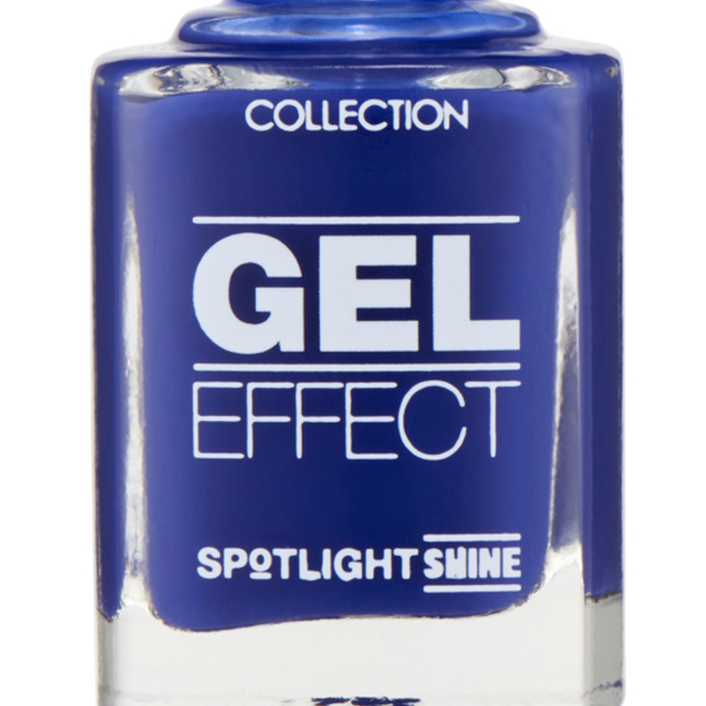 Collection Spotlight Shine Gel Effect Nail Polish 10 Why So Blue 10.5ml Image 3