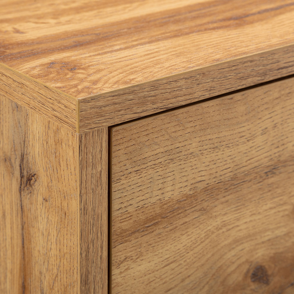 Julian Bowen Bali 4 Drawer Oak Chest of Drawers Image 5