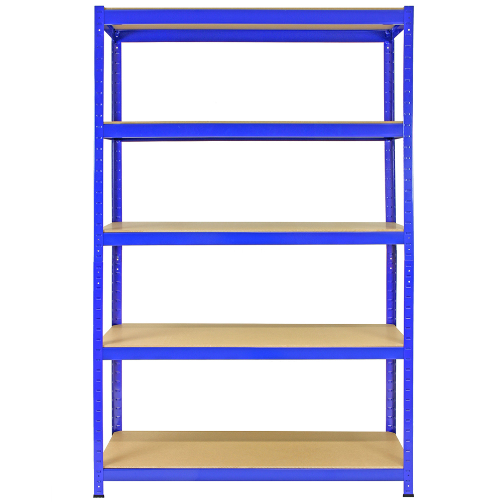 Monster Shop T-Rax Blue Storage Shelves Unit 120 x 180 x 45cm Image 2
