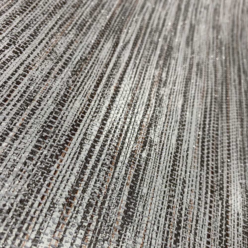 Muriva Bryce Bronze and Silver Textured Wallpaper Image 3
