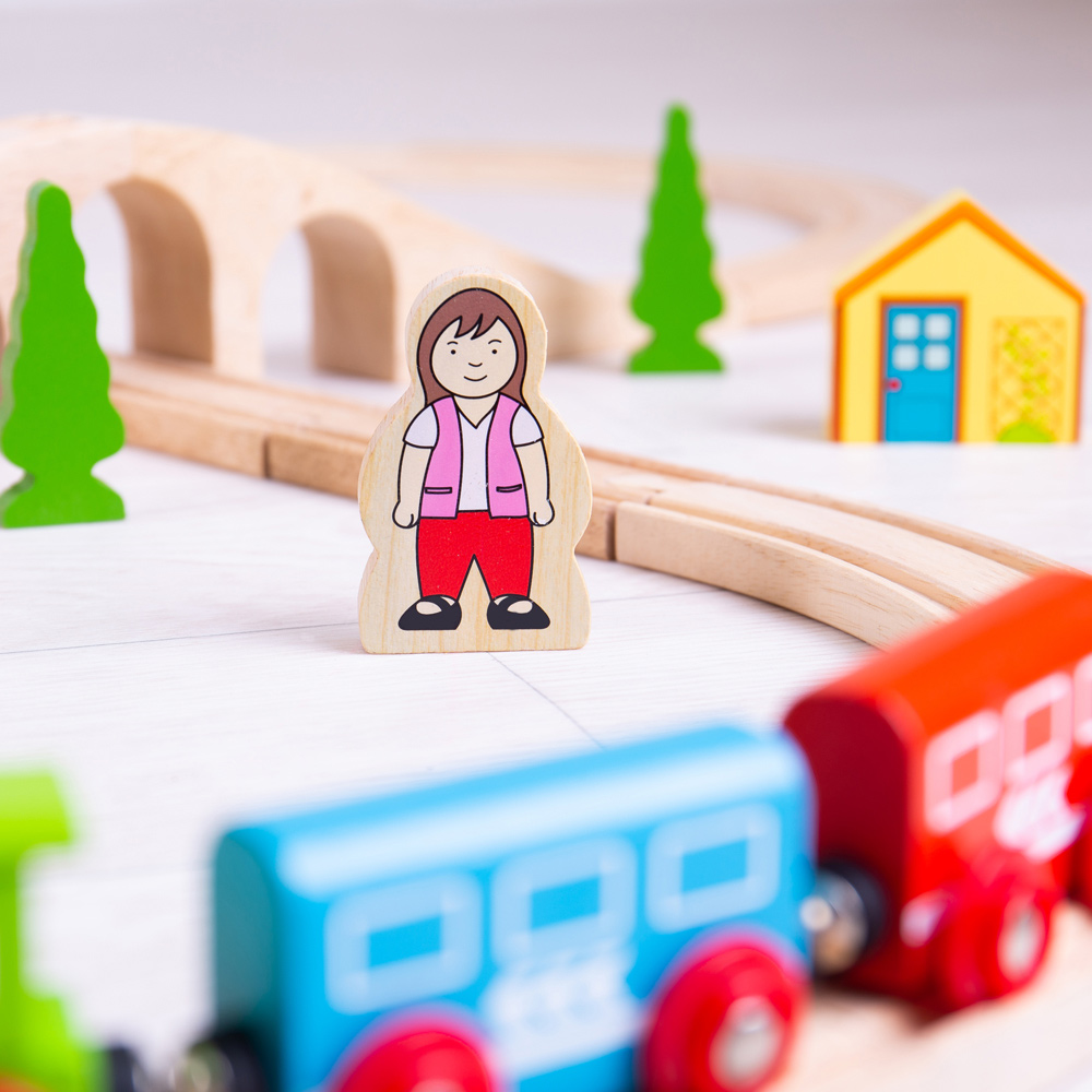 Bigjigs Rail Figure of Eight Train Set Image 6