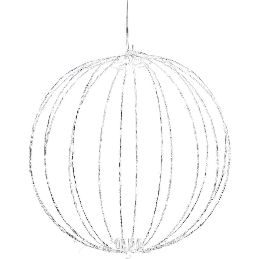 Samuel Alexander 240 Cool White LED Light-Up Twinkle Orb Christmas Decoration 40cm Image 2