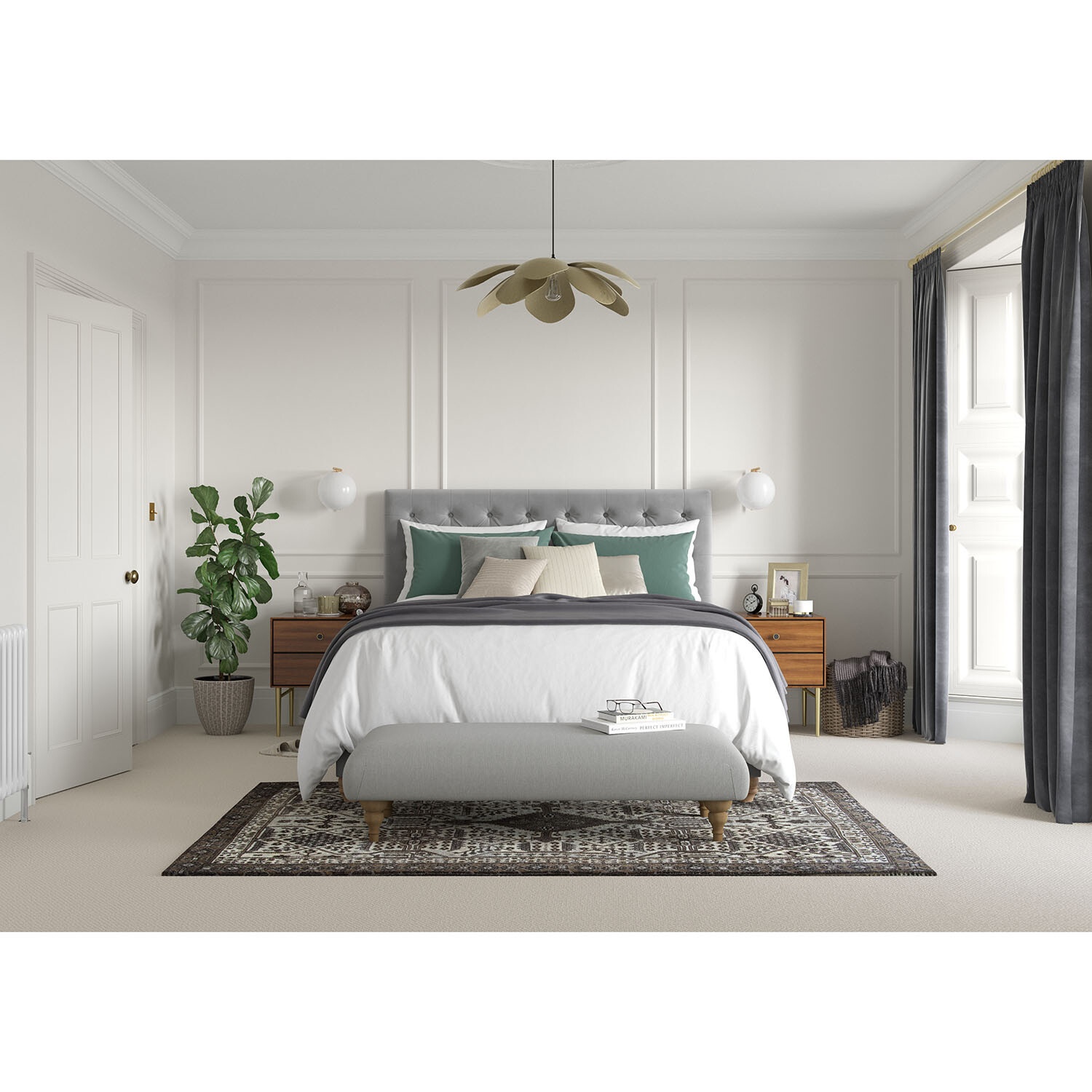 Dulux Heritage Wood and Metal Ash White Eggshell Paint 750ml Image 7