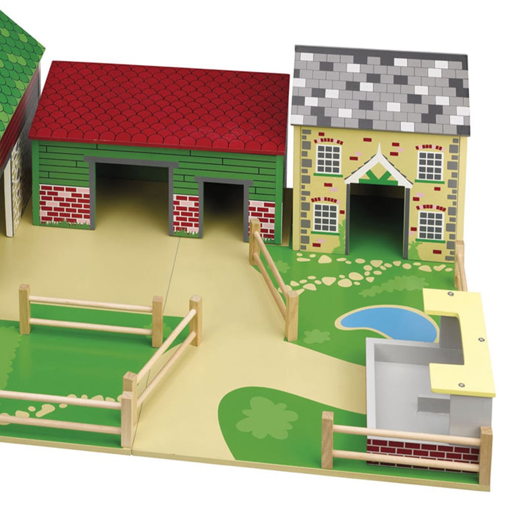 Tidlo Wooden Oldfield Farm Playset Image 3