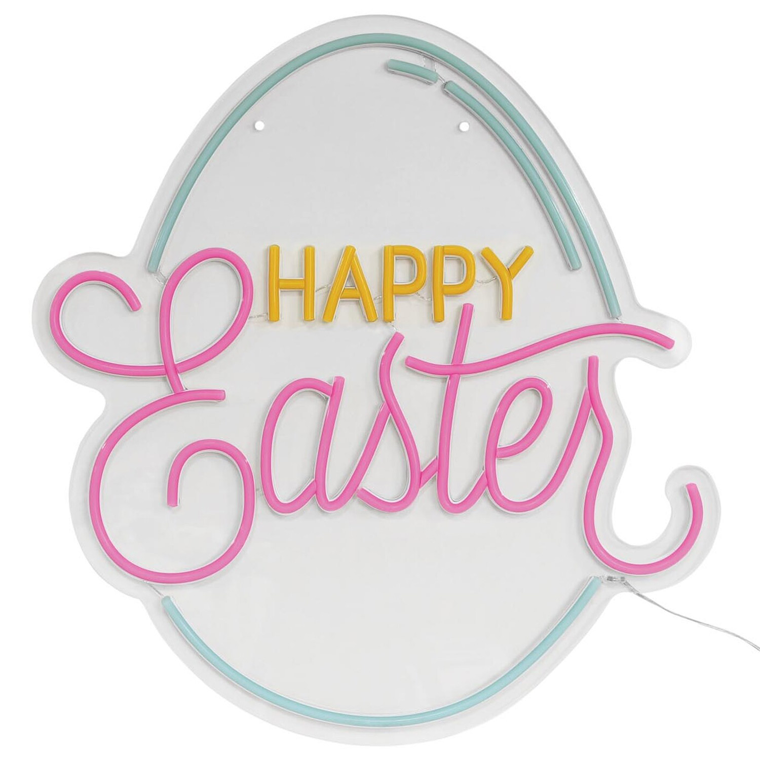 Happy Easter Egg Neon Sign Image 1