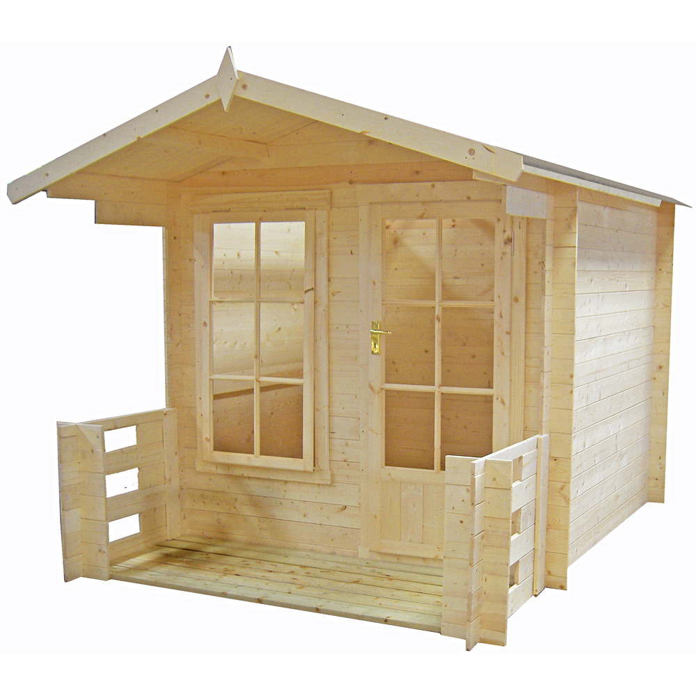 Shire Maulden 9 x 9ft Wooden Log Cabin Shed Image 1