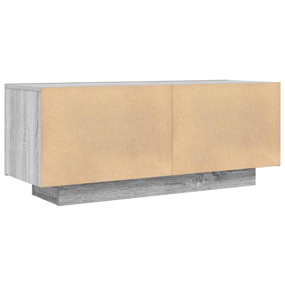 vidaXL 2 Door Grey Sonoma TV Cabinet Image 6