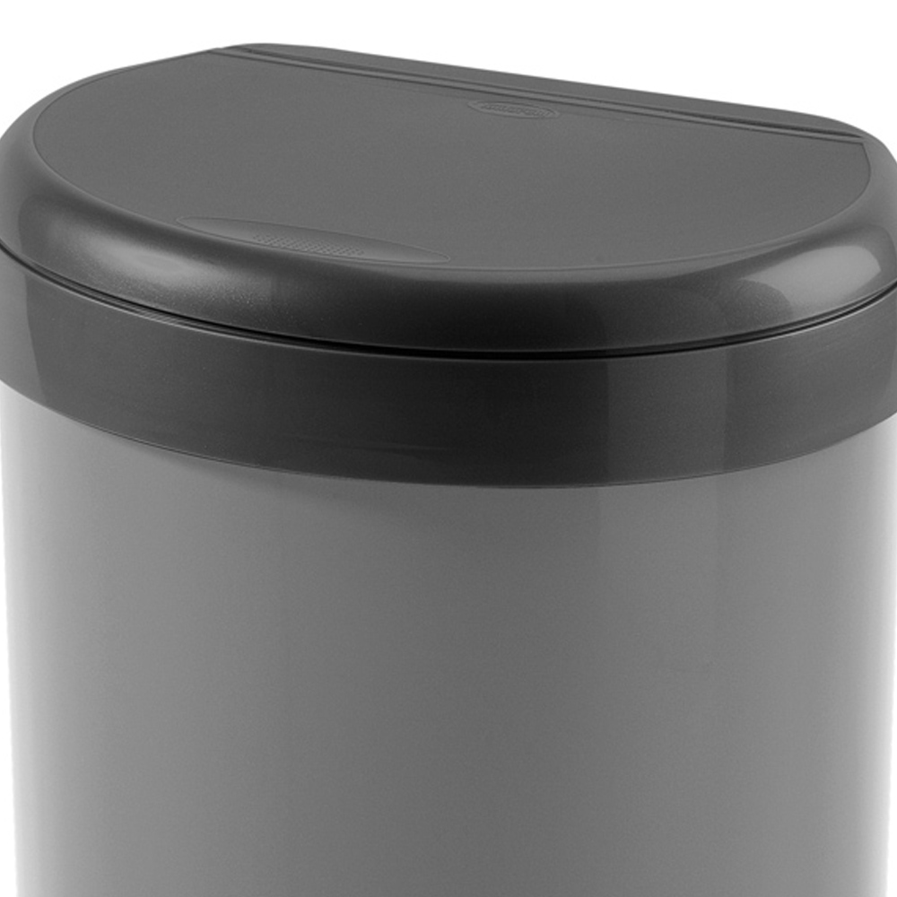 Moda Grey Touch Bin 10L Wilko