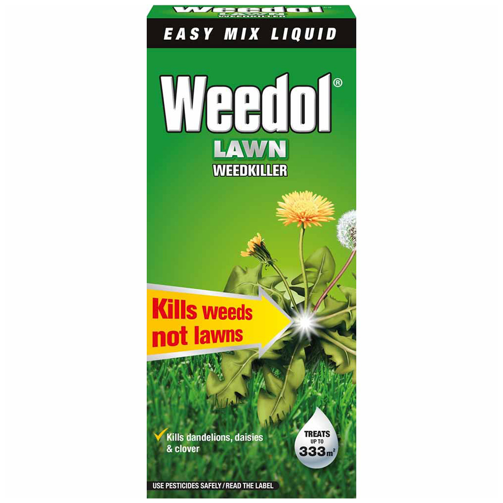 Weedol Concentrate Lawn Weedkiller 500ml 330msq Image 1