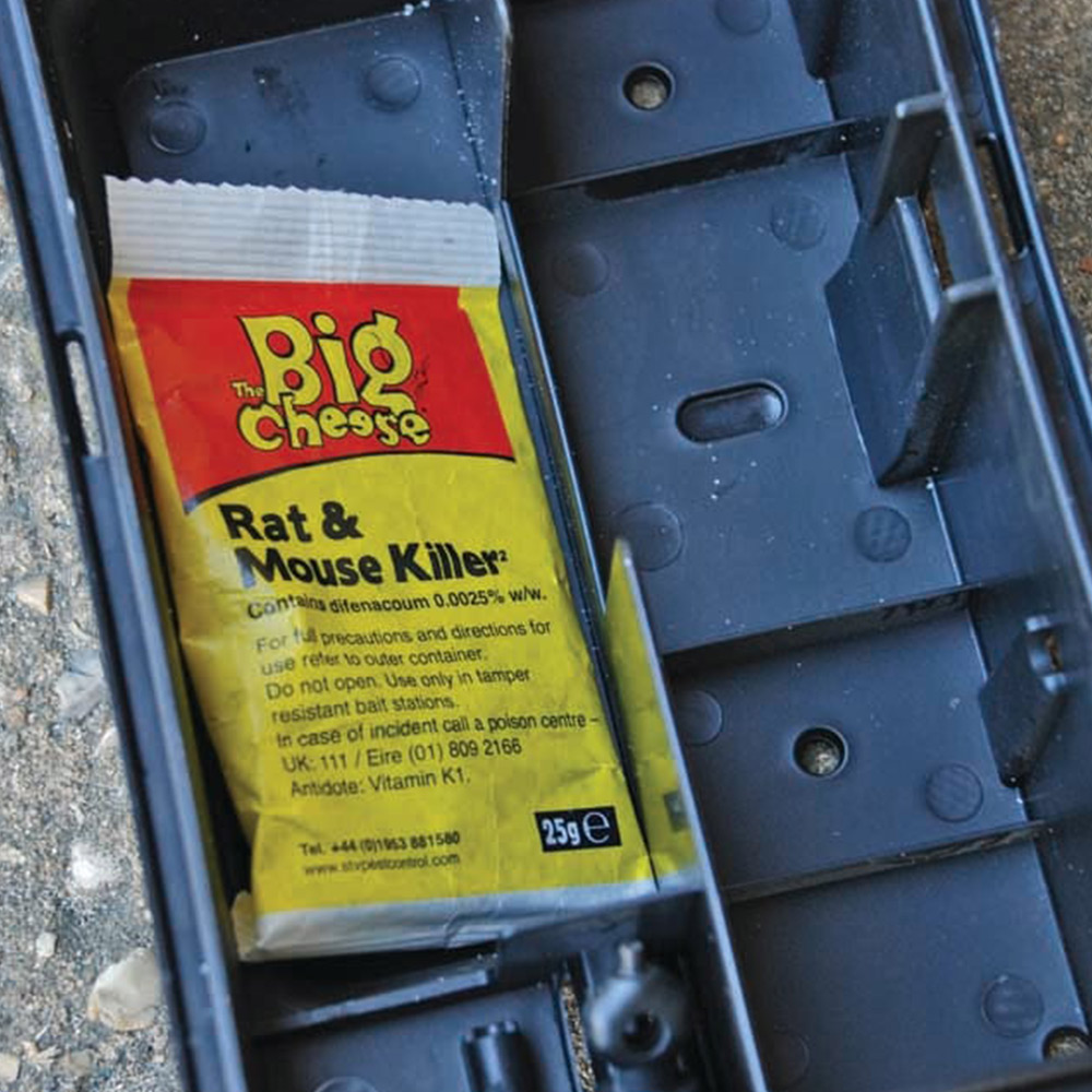 The Big Cheese Mouse and Rat Killer Grain Bait 6 x 25g Image 3