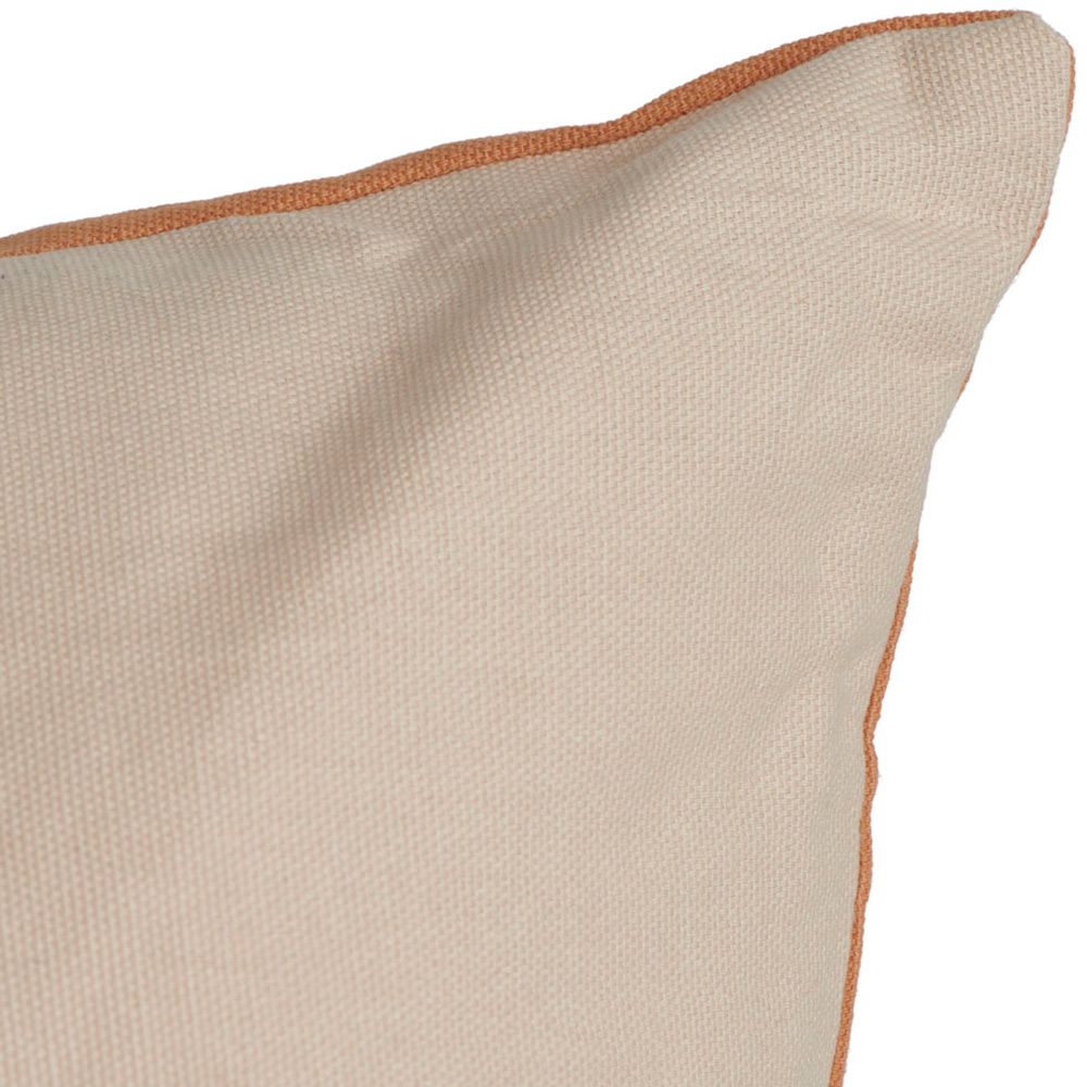 Wilko Striped Embroidered Cushion 50 x 50cm Image 3
