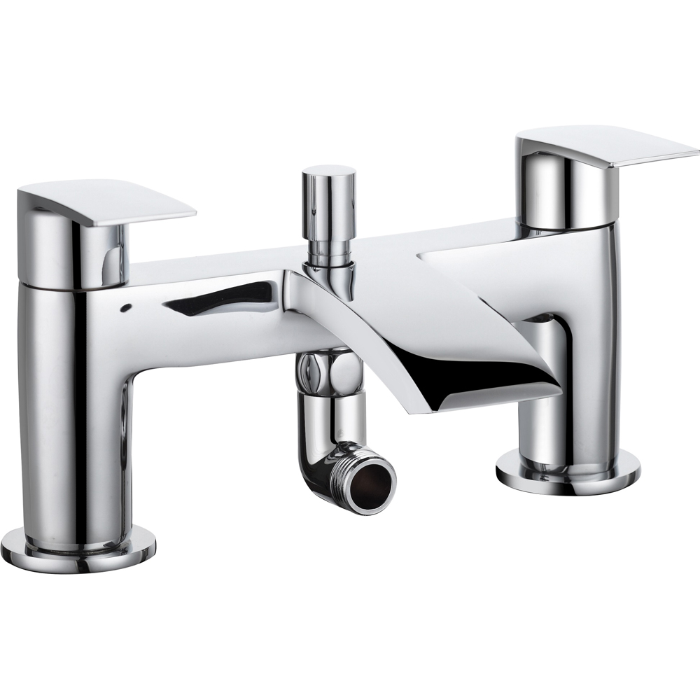 Fresssh Elem Chrome Bath Shower Mixer Kit Image 1