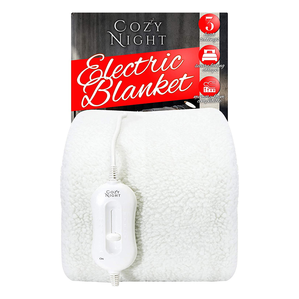 Cozy Night Single Fleece Electric Blanket Image 4