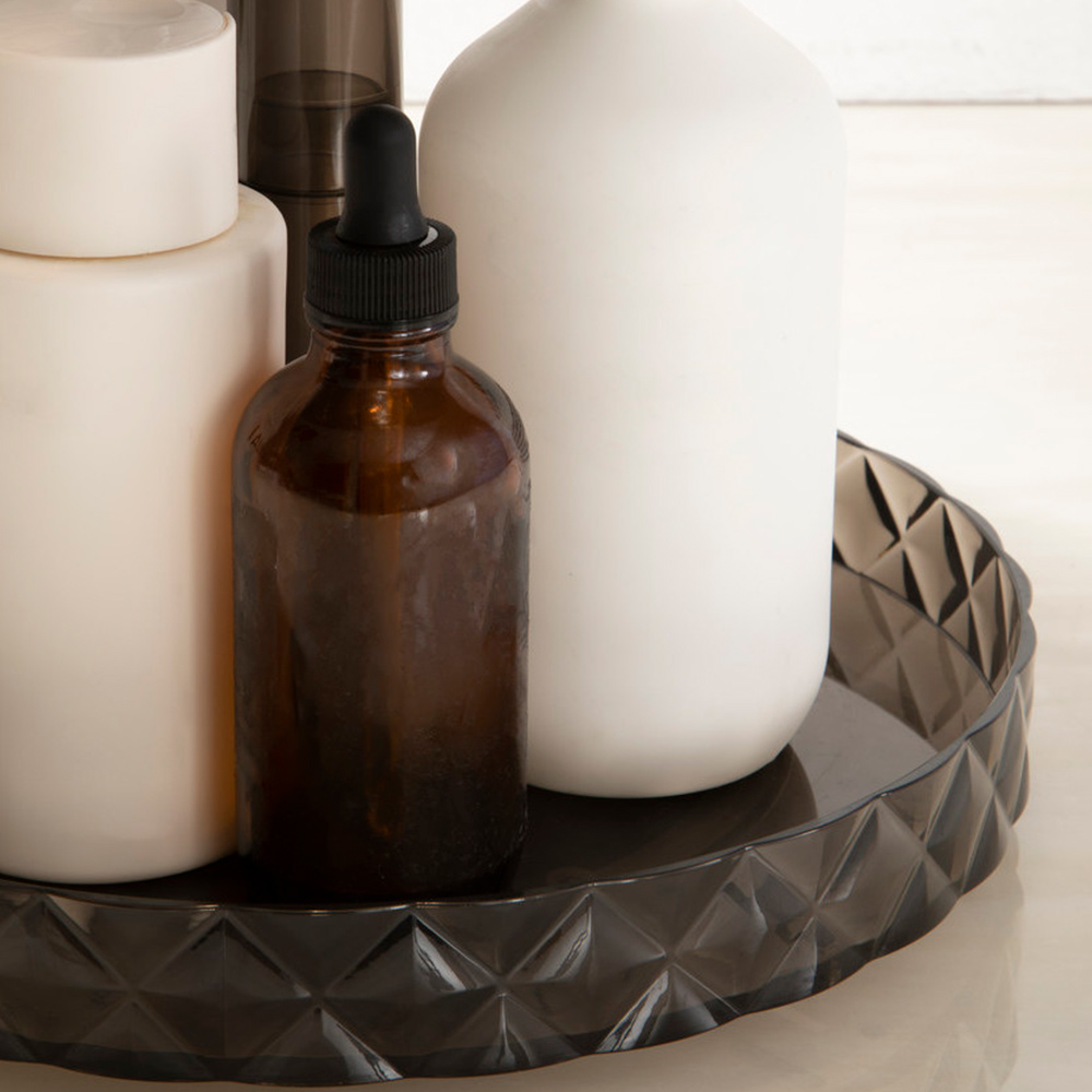 Premier Housewares Black 3 Tier Cosmetic Organiser Image 3