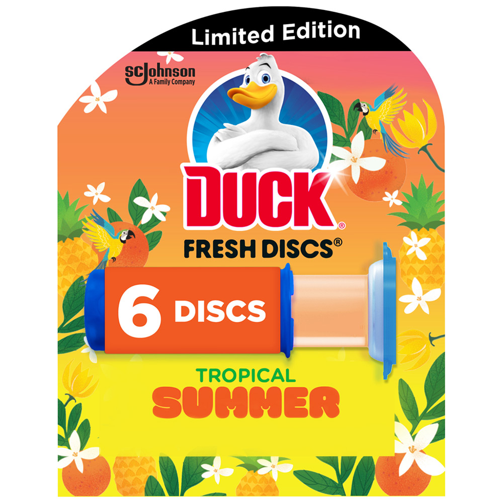 Duck First Kiss Flowers Fresh Disc Holder Image 1