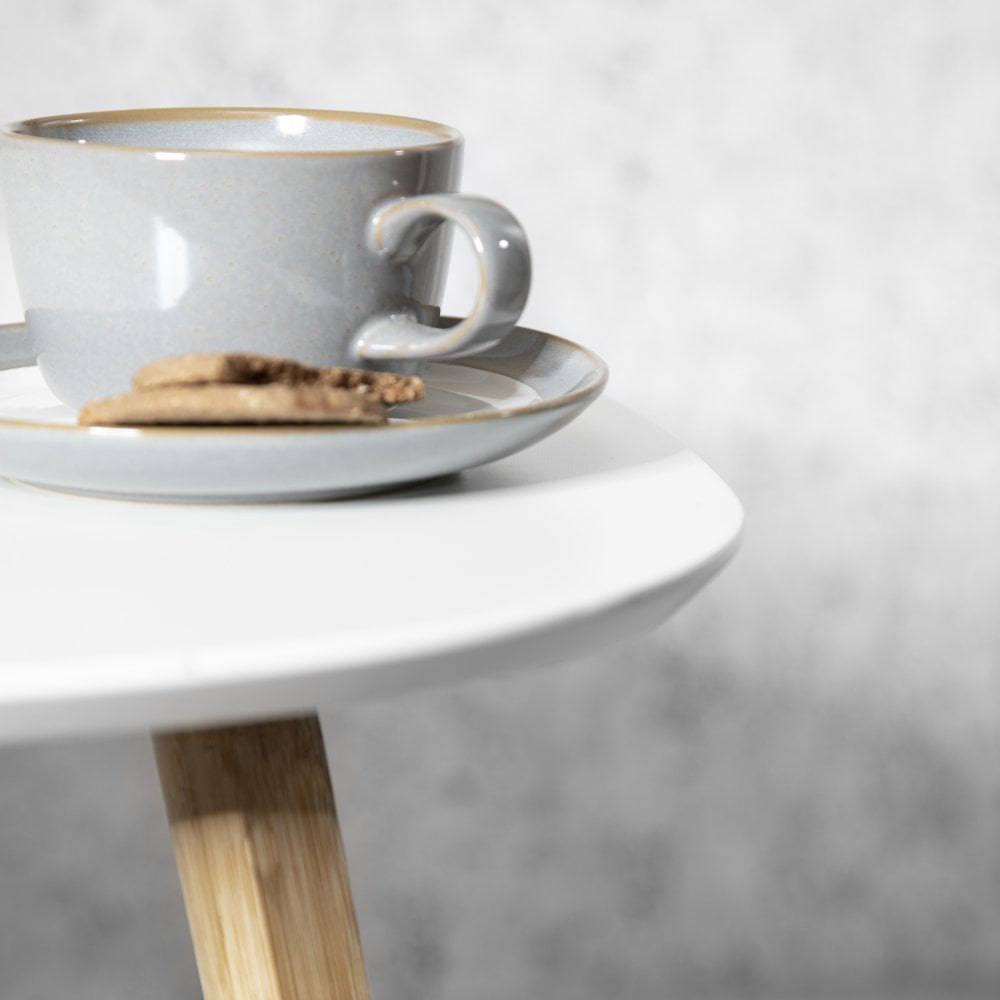 Noa and Nani Malme White and Natural Pine Extra Large Side Table Image 3