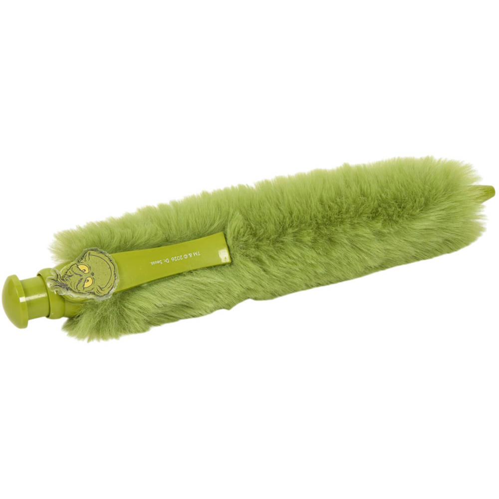 Grinch Giant Fluffy Pen Green Image 3