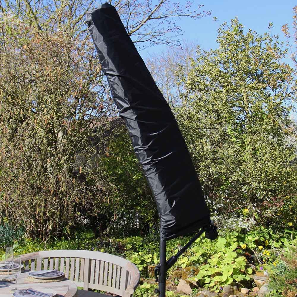 Monster Shop Green Cantilever Parasol 3m Image 5