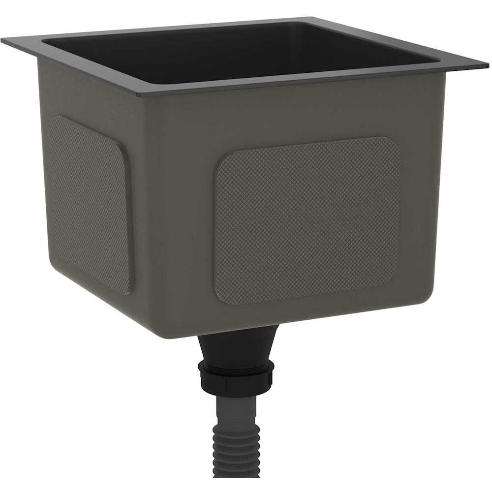 Wallplus Handmade Black Stainless Steel Kitchen Sink Image 4