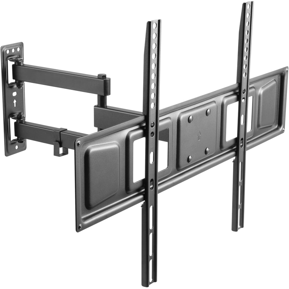 Properav Black Heavy Duty Swing Arm TV Wall Bracket 37 to 70 inch Image 1
