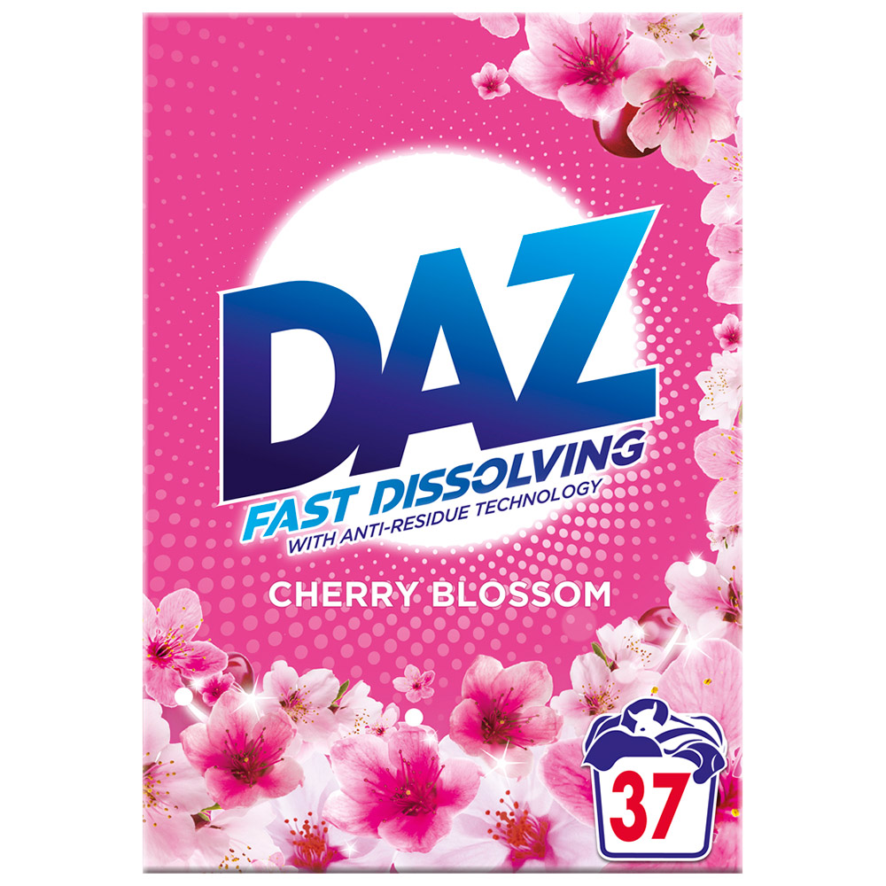 Daz Cherry Blossom Washing Powder 37 Washes Image 1
