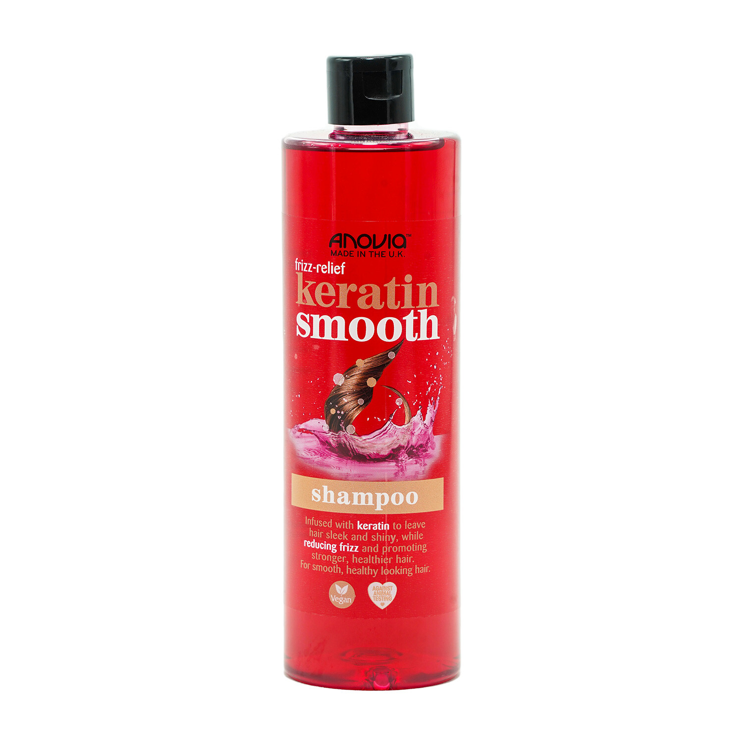 Anovia Frizz-Relief Keratin Smooth Shampoo - Red Image