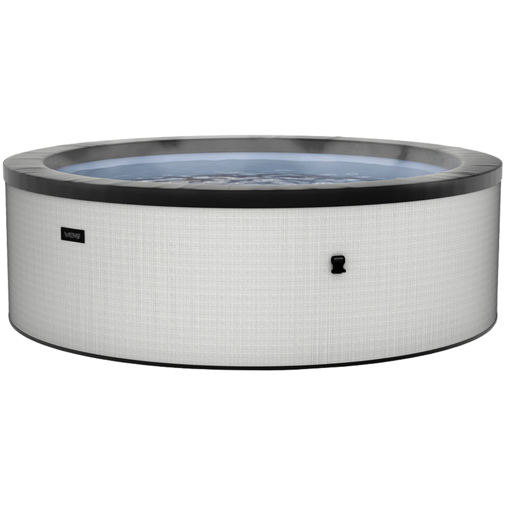 Wave Spas Tahoe 6 Person Graphite Grey Eco Foam Hot Tub with EnergySave Bundle Image 1