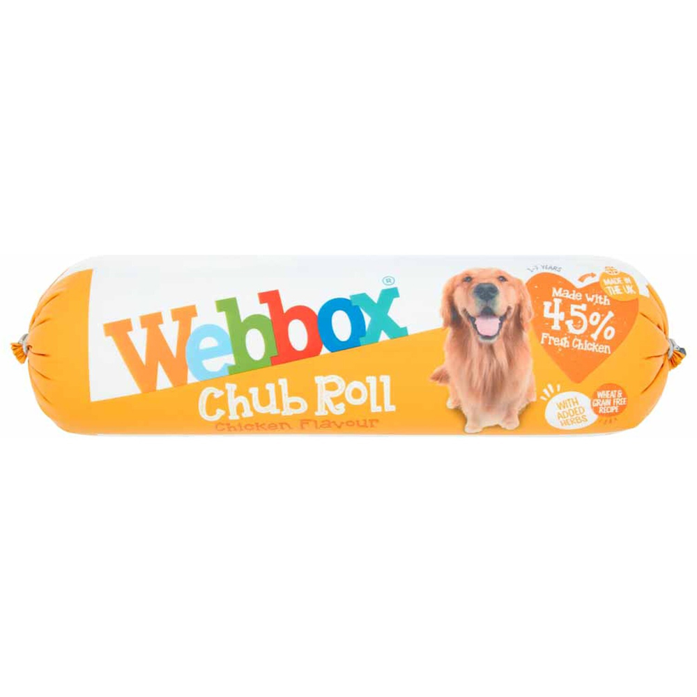 Webbox Chicken Chub Roll Dog Food 720g Image 2