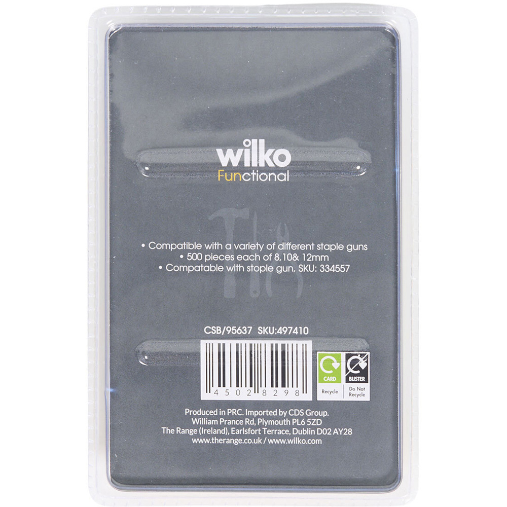 1500 Piece Functional Heavy Duty Staple Pack Image 2