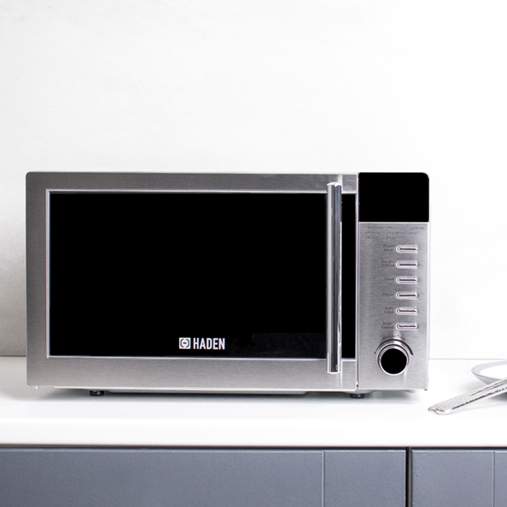Haden 195579 Stainless Steel 20L Manual Microwave 800W Image 2