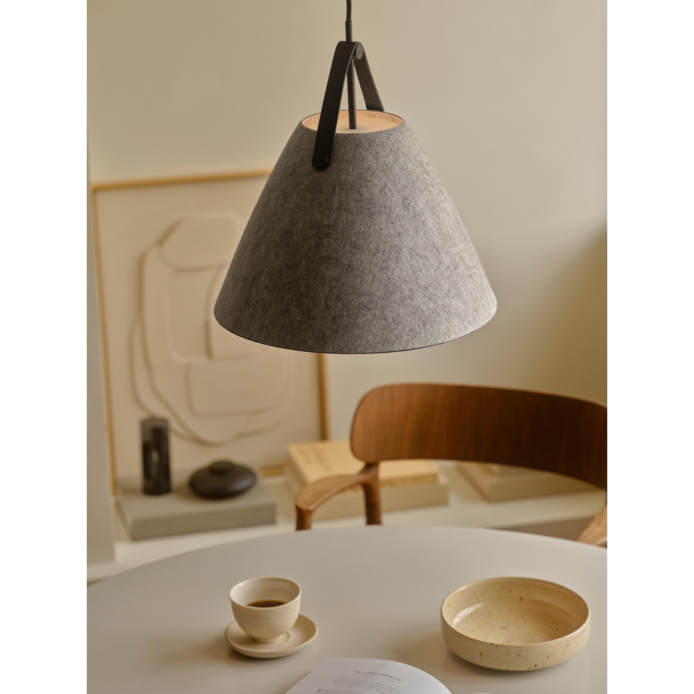 Nordlux Strap 36 Light Grey Pendant Light Image 2