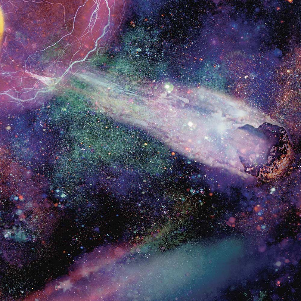 Holden Decor Nebula Multi Coloured Wallpaper Image 4
