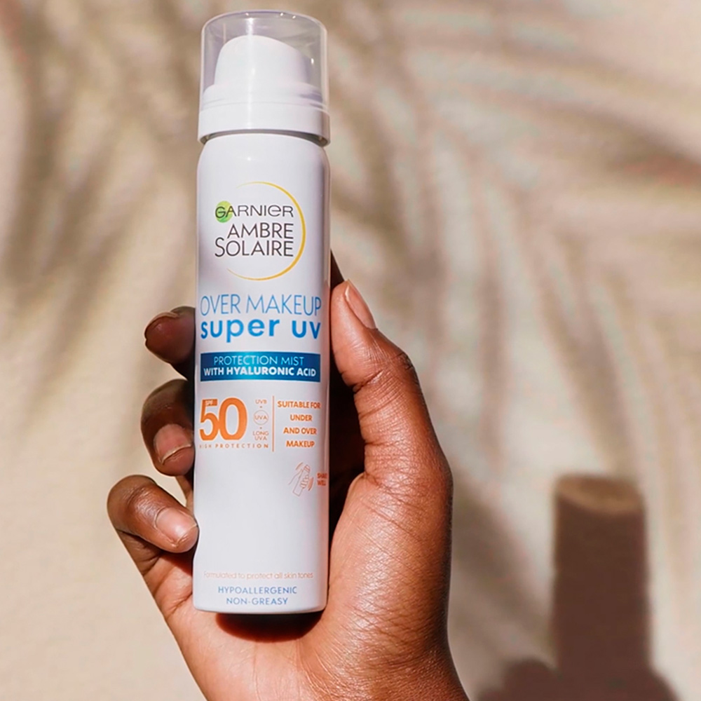 Garnier Ambre Solaire Over Make Up Super UV Protective Mist SPF50 Image 2