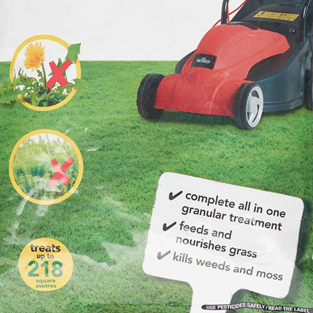 Wilko Lawn Feed Weed and Moss Killer 218msq 7kg Image 4