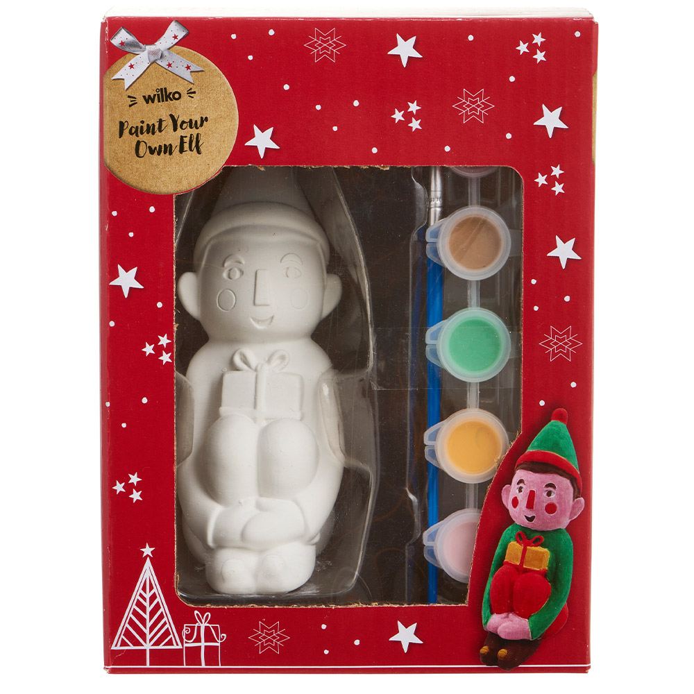 Wilko Paint Your Own Elf on the Shelf Kit Wilko