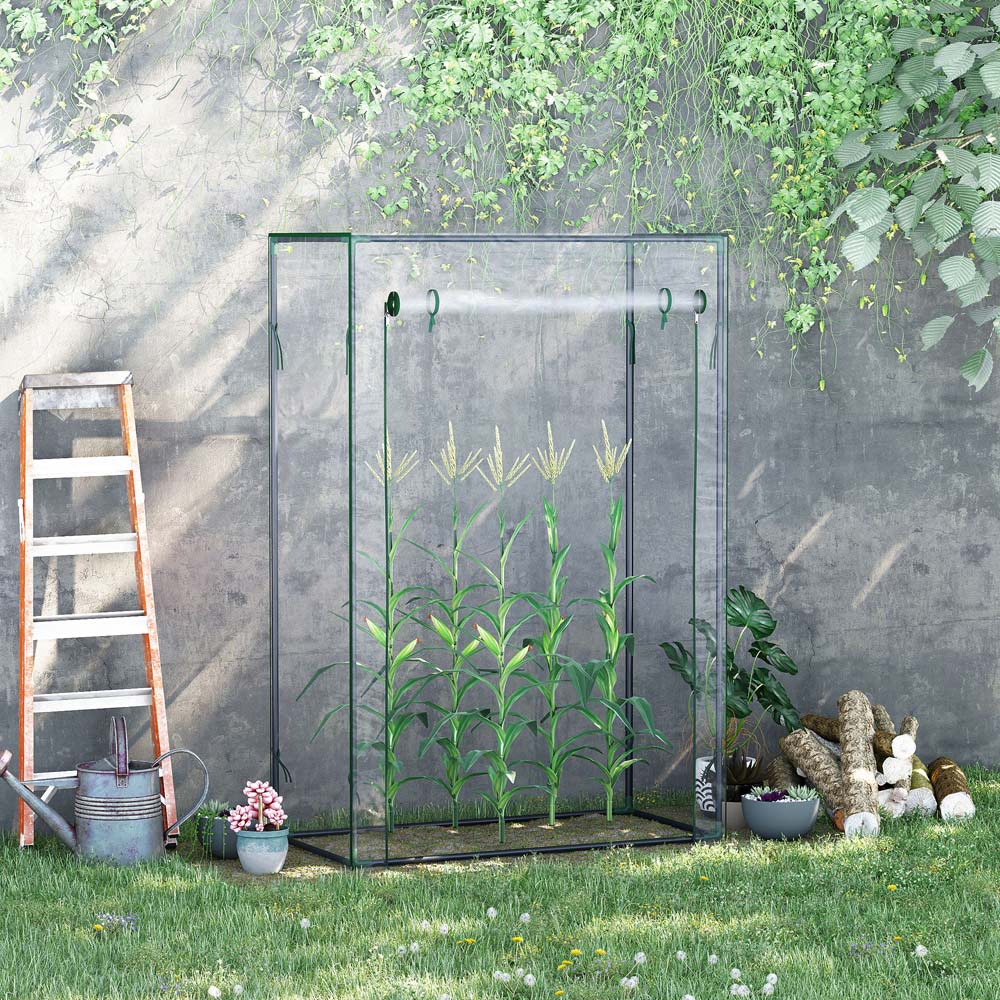 Outsunny Clear PVC 3.3 x 1.6ft Greenhouse Image 2