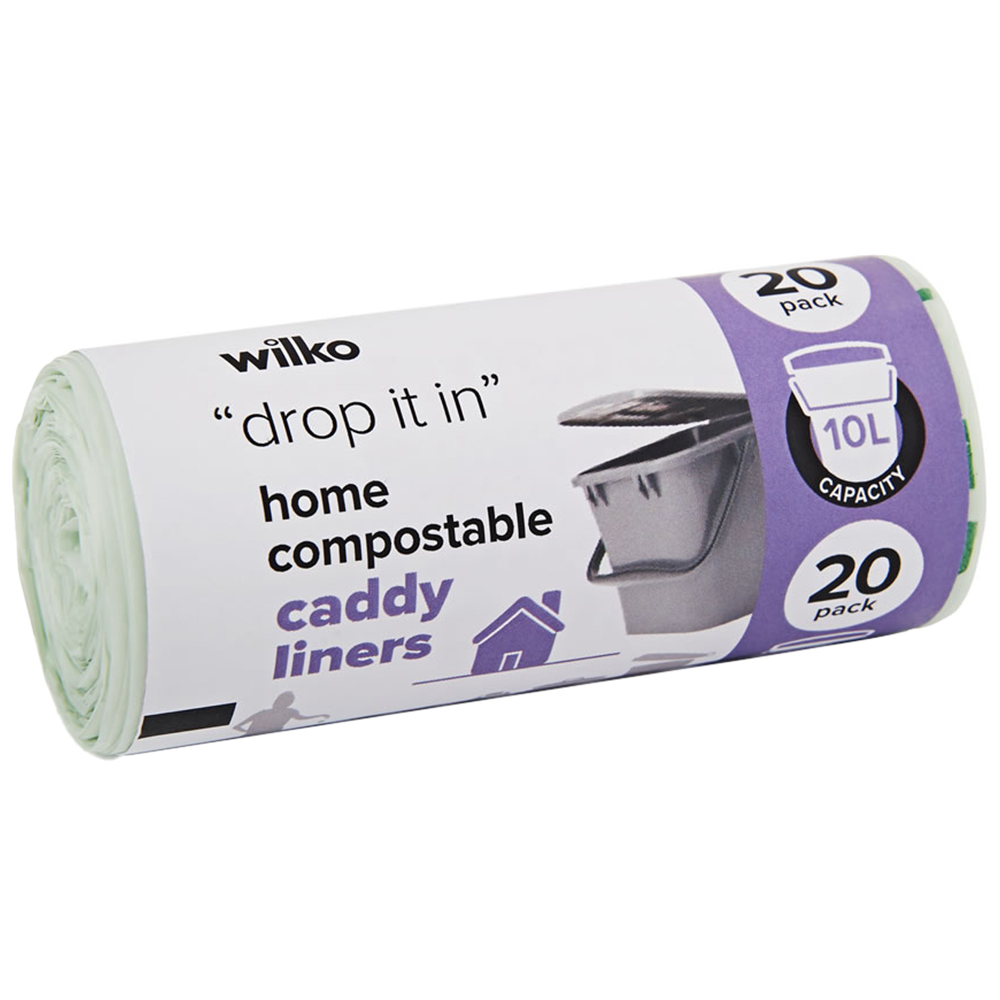 Wilko Home Compost Caddy Liner 20 pack Image