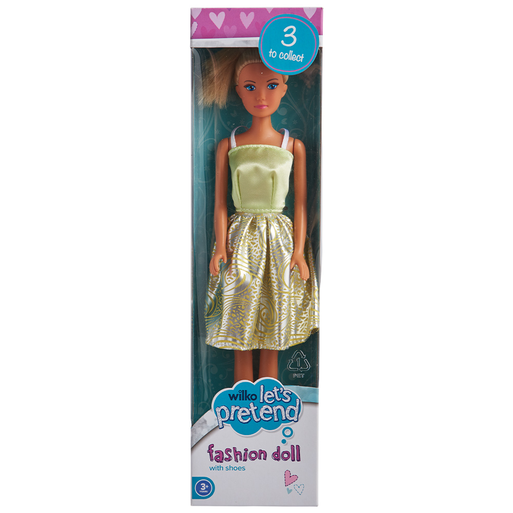 Single Wilko Fashion Doll in Assorted styles Image 7
