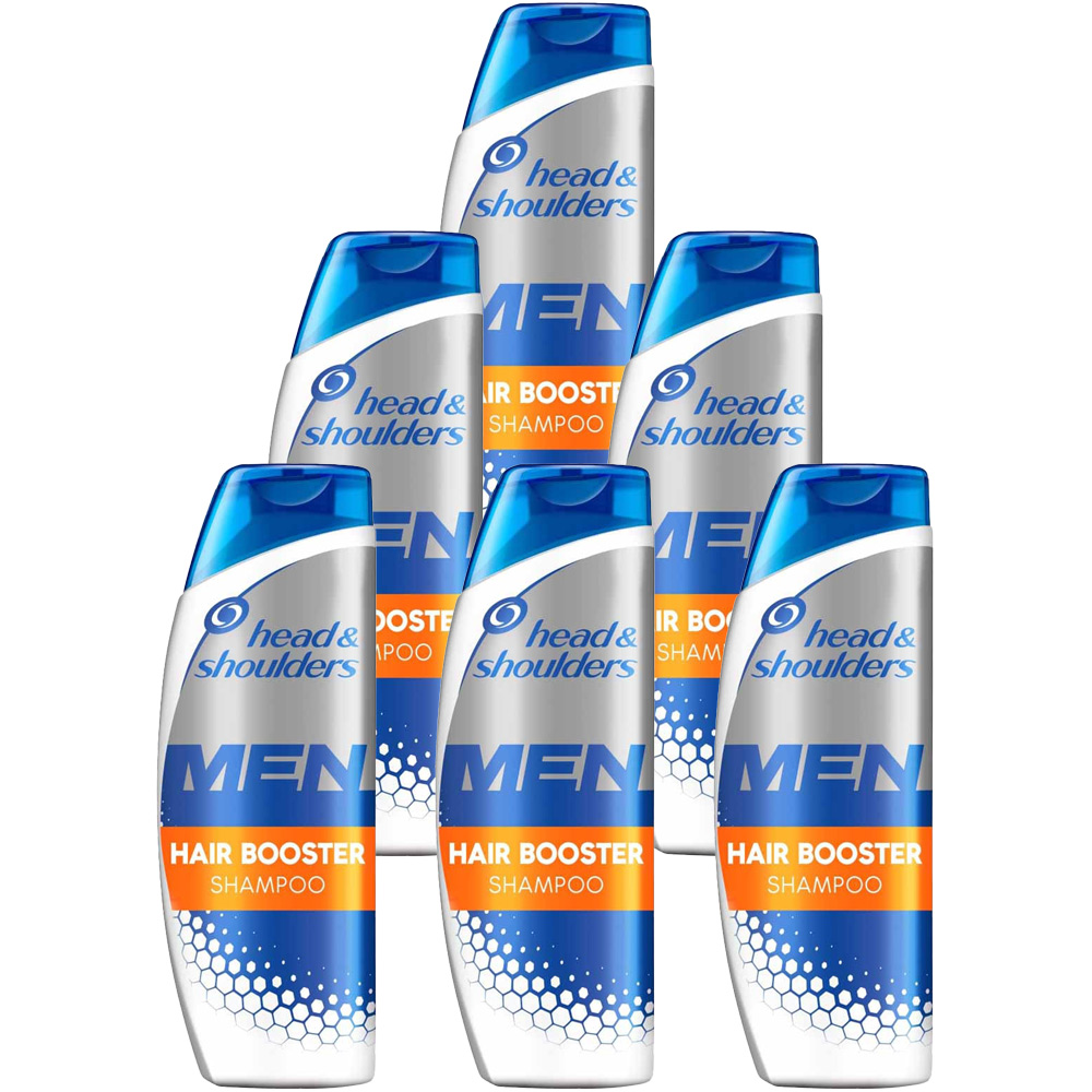Head and Shoulders Ultra 2 in 1 Anti Hair Booster Shampoo Case of 6 x 400ml Image 1