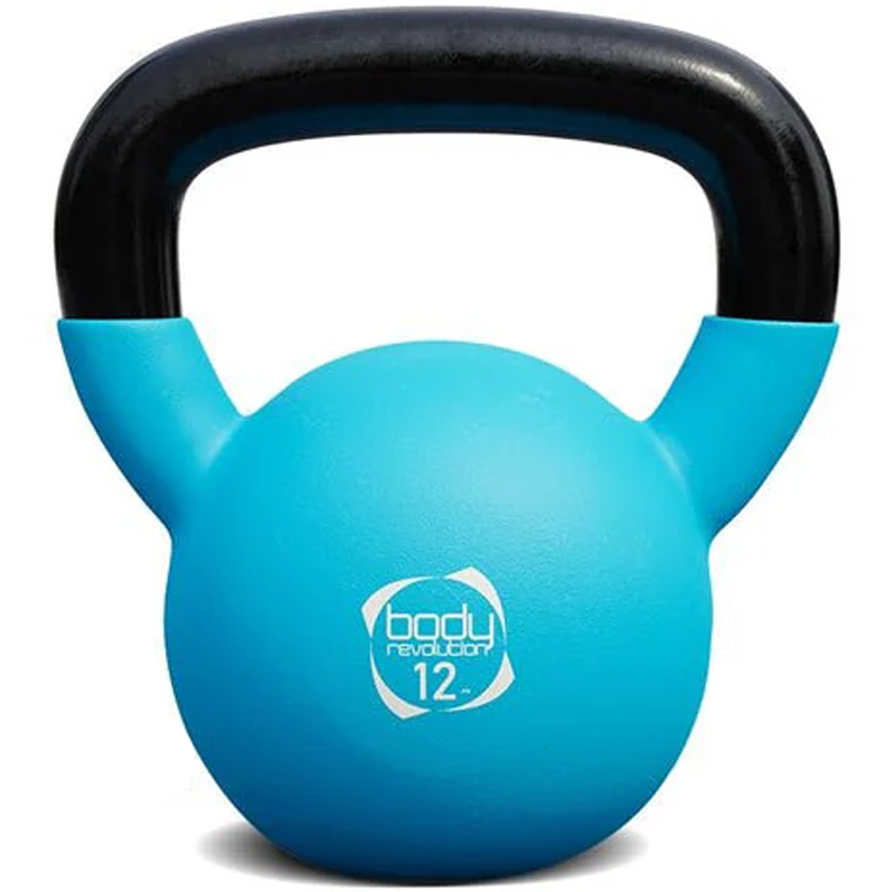MonsterShop Home Strength Training Dumbbell Yoga Mat Resistance Band and Kettlebell 12kg Set Image 3